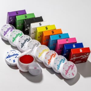 Santania Spectra Set Full Bundle - Vibrant Pressed Powder Makeup