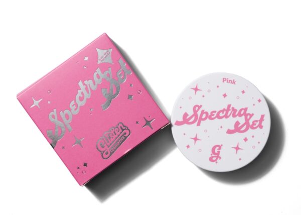Santania Pink Spectra Set - Colourful Pressed Powder for Makeup